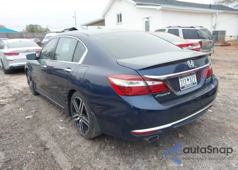 2016 Honda Accord Sport from USA, damaged, VIN 1HGCR2F69GA082875